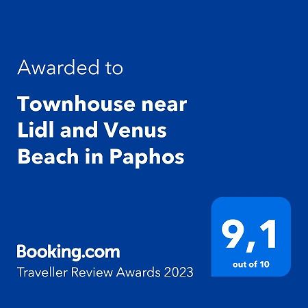 Isabella Court Townhouse Near Venus Beach And Lidl Paphos Buitenkant foto